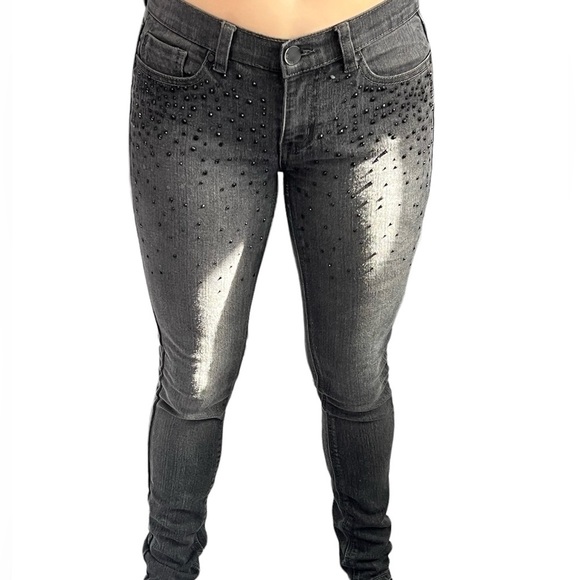 Mudd Jeans with rhinestones size 7 - Picture 2 of 6